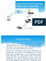 Cara Kerja IoT Dengan Blynk Pada Monitoring Kebocoran