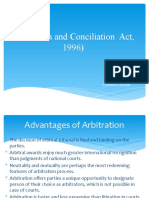 Arbitration (Salient Features of 1996 Act) PDF