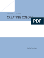 Creating Colors Unit Plan