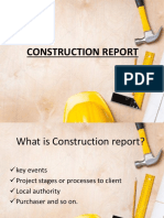 Construction Report