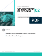 Oportunidad de Negocio: Análisis Del Entorno de Negocios