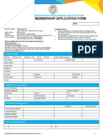 2018 APCoRE Individual Membership Application Form