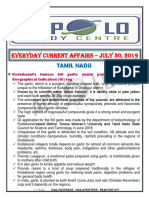 Daily Everyday Current Affairs July 30 2019