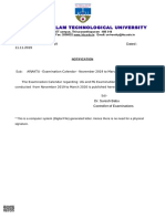 Examinationcalendar2019 2020 PDF