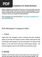 Speed Point Pricing and Competitor Analysis | PDF | Credit Card | Debit ...