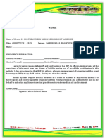 Waiver: Republic of The Philippines Department of Education Region 02 Schools Division of Santiago City