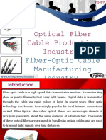 Optical Fiber Cable Production Industry