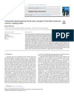 A Kinematics-Based Approach For The Shear Strength of Short Fibre-Reinforced Concrete Coupling Beams Boyan Mihaylov