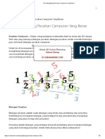 Cara Hitung Matematika