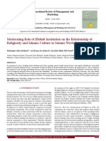 Moderating Role of Hisbah Institution on the Relationship of Religiosity and Islamic Culture to Islamic Work Ethics in Nigeria[#355757]-367473.pdf