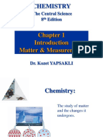 Chemistry: Matter & Measurement