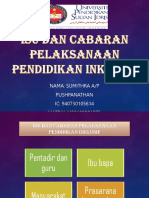 Isu Dan Cabaran Pelaksanaan Pendidikan Inklusif