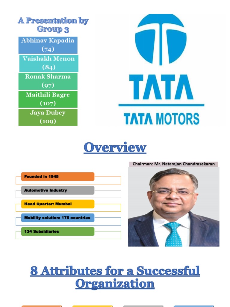 Tata Motors - Strategic Management | PDF | Motor Vehicle | Vehicles