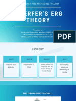 Alderfer'S Erg Theory: Leadership and Managing Talent