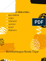 Kesetimbangan Benda Tegar Dan Elastisitas