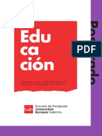 Máster Universitario en Formación Del Profesorado 2019