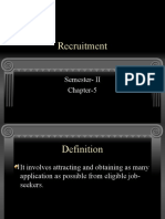 Recruitment H 5
