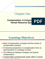 Chapter One: Compensation: A Component of Human Resource Systems