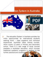 The Education System in Australia