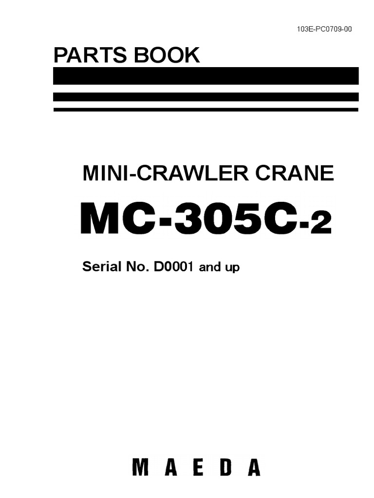 MC305C-2 Parts Book en | PDF | Engines | Cylinder (Engine)