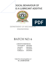 Tribological Behaviour of Alumina As A Lubricant Additive