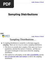 Sampling Distributions PDF