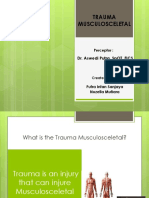 Trauma Musculosceletal: Dr. Aswedi Putra, Spot. Fics