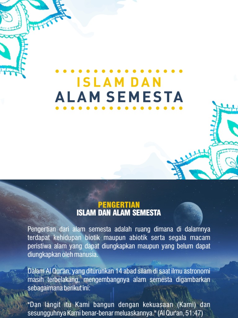 Penciptaan Alam Semesta dalam Islam | PDF