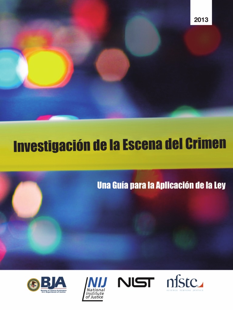 Investigacion de La Escena Del Crimen PDF | PDF | Departamento de ...