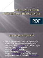 Macam Macam Lemak Jenuh Dan Tidak Jenuh - IP