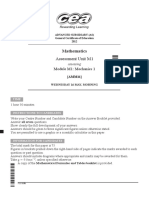 A2AS MATH Past Papers Mark Schemes Standard MayJune Series 2012 10685