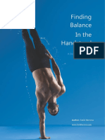 Finding Balance in The Handstand A Beginners Guide Ebook Download