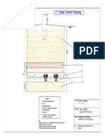 Cable Trench Drawing