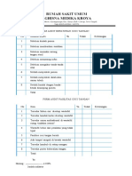 SKP 5 No 3 Form Audit Kepatuhan Cuci Tangan