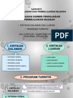 Tutorial M 20 Kritikan Dalaman Dan Luaran, Program Turnitin