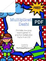 Multiplication Dash!: Free!