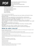 Announcements For Flight Attendatns | PDF | Flight Attendant | Airliner