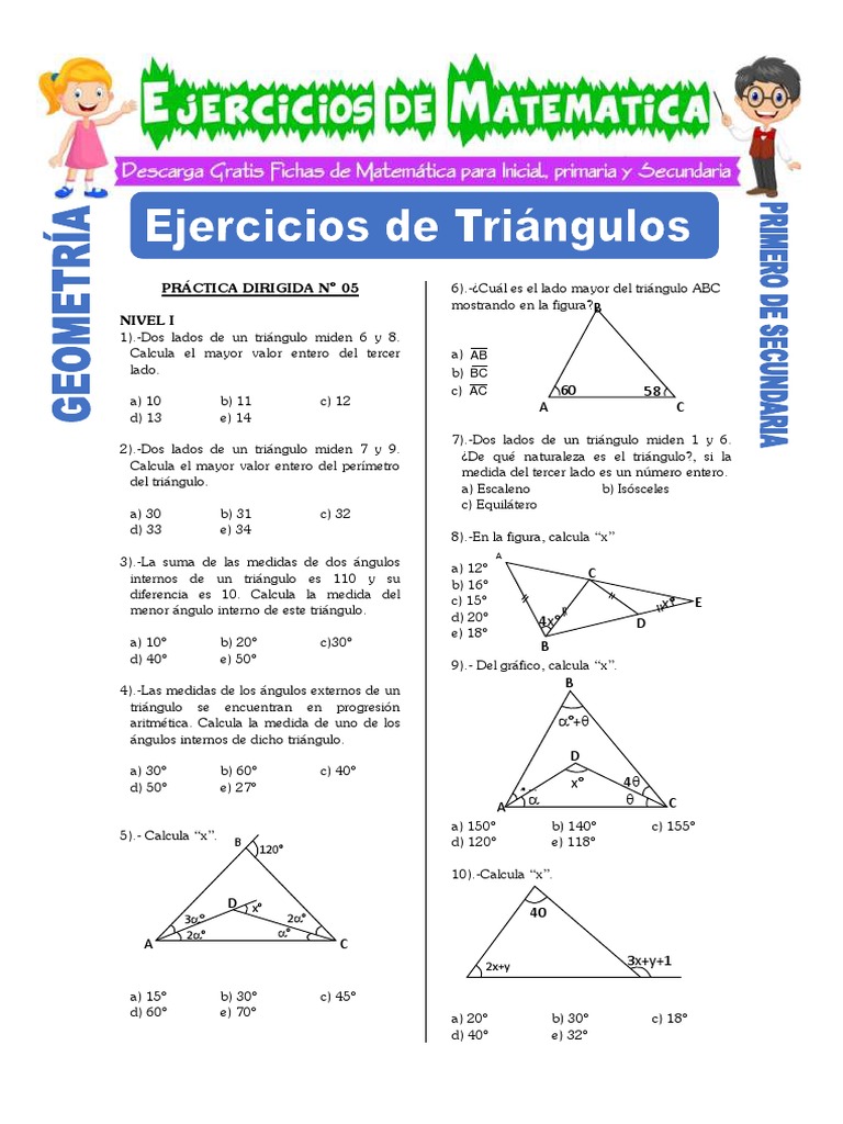 Matematica Pdf Geometria Clasica Triángulo