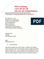 Makalah PKN Tentang Penegakan Hukum Berkeadilan Di Indonesia