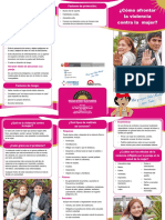 Triptico VIOLENCIA MUJER PDF