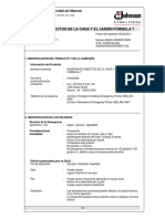Insecticida - FDS PDF