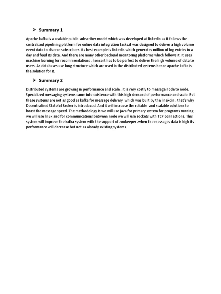 Summary 1 | PDF | Business | Computers