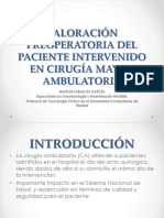 22. Valoraci_n Preoperatoria Del Paciente Intervenido en Cirug_a Mayor