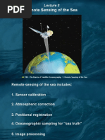 184 - The Basics of Satellite Oceanography. 3. Remote Sensing of The Sea