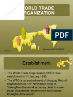 World Trade Organization: Saranya S/AP/FT/KSRCT