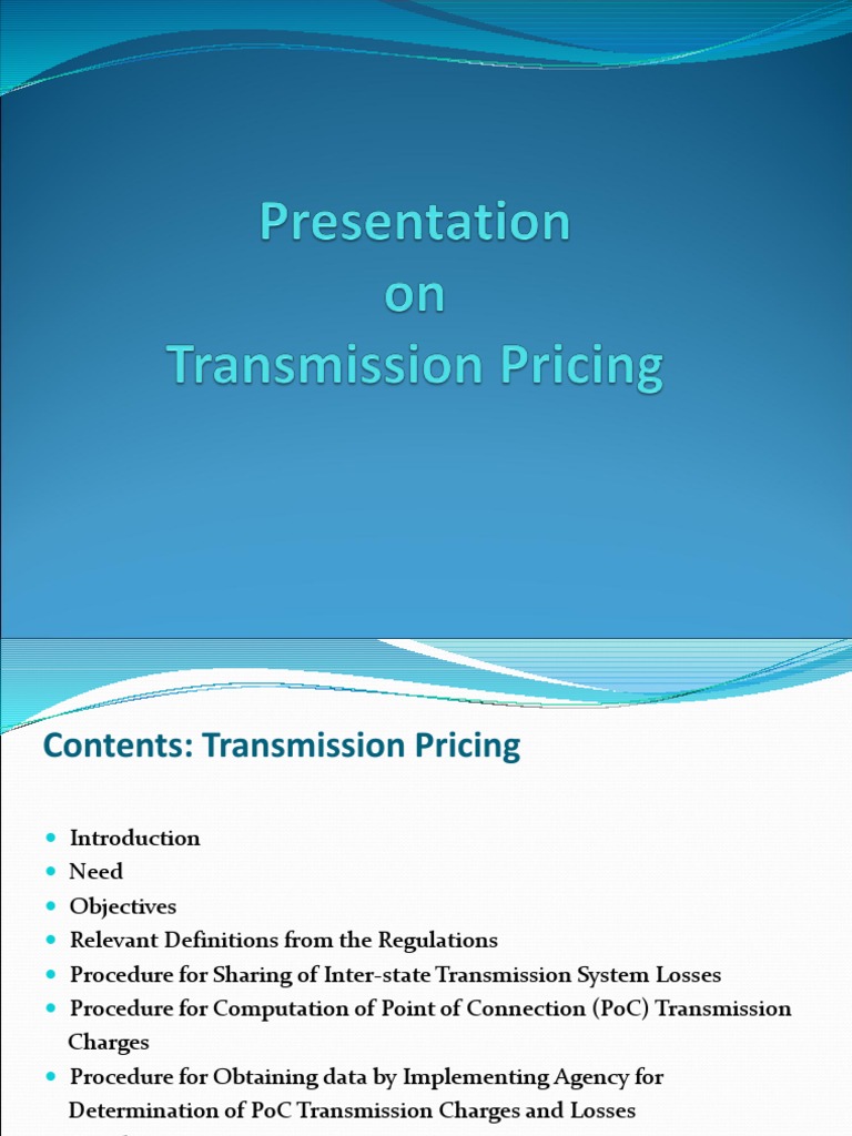 Transmission System | PDF | Electric Power Transmission | Electrical Grid