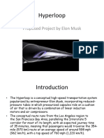 Hyperloop: Proposed Project by Elon Musk