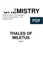 CHAPTER 3: Fundamental Laws of Chemistry, States of Matter