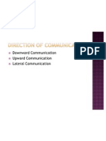 Downward Communication Upward Communication Lateral Communication