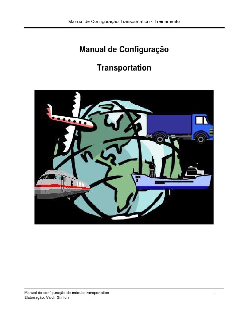 Manual de Configuração de Transporte | PDF | Business | Economias